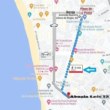 アパート Santuario De Regla Playa Bajo A チピオナ